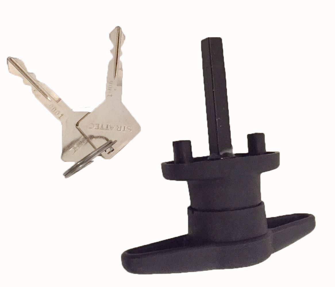 ARE T-handle side profile mounted on shell showing correct fit