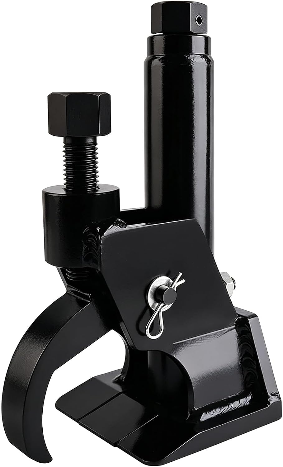 aremnry front view clamped on rim showing secure attachment and easy operation