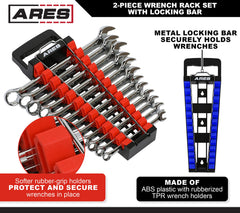ARES locking bar detail illustrating secure retention during transit benefit