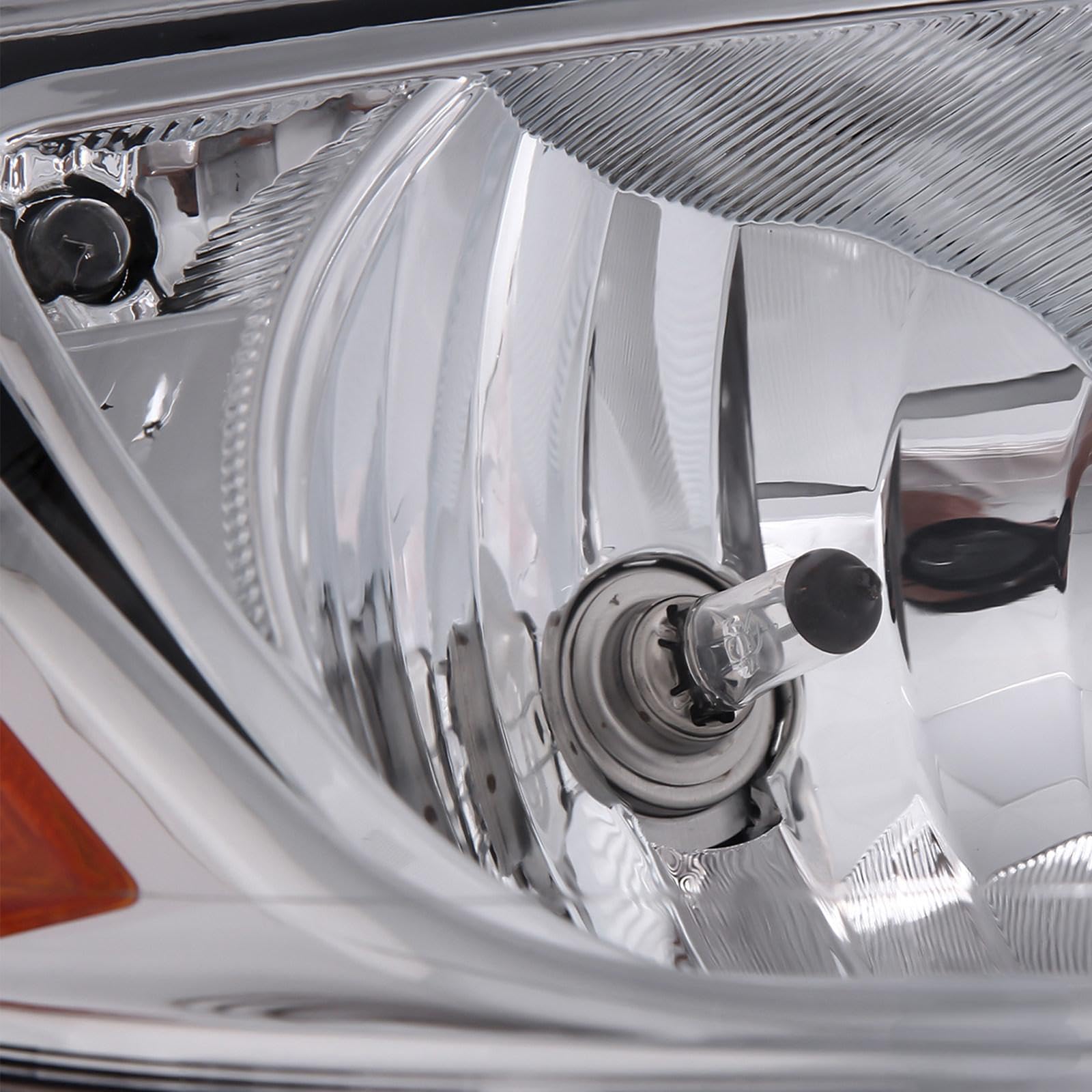 Aresparts headlight installed on 2012–2014 Focus front end restoring factory appearance