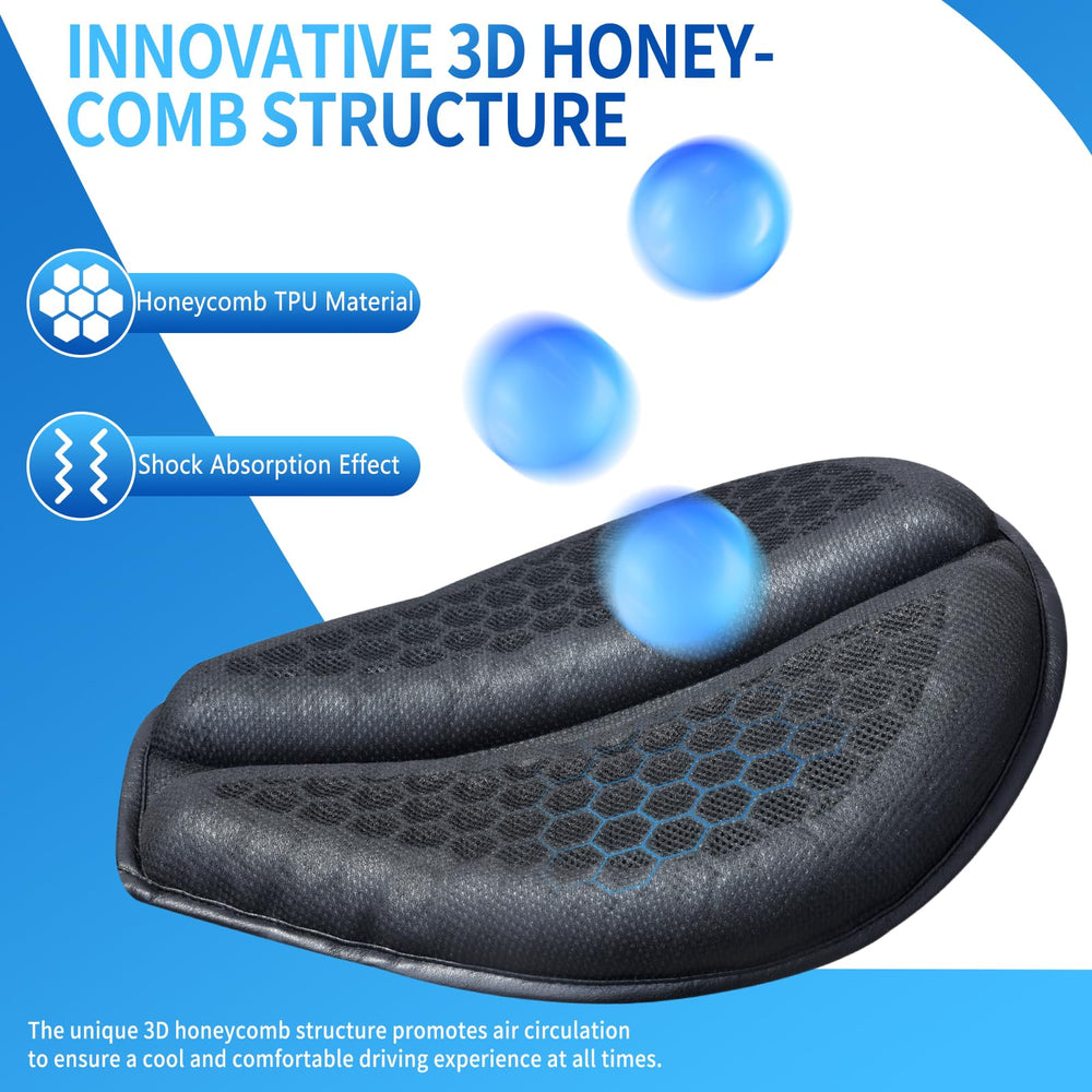 AriKroii close-up honeycomb gel texture highlighting airflow benefits