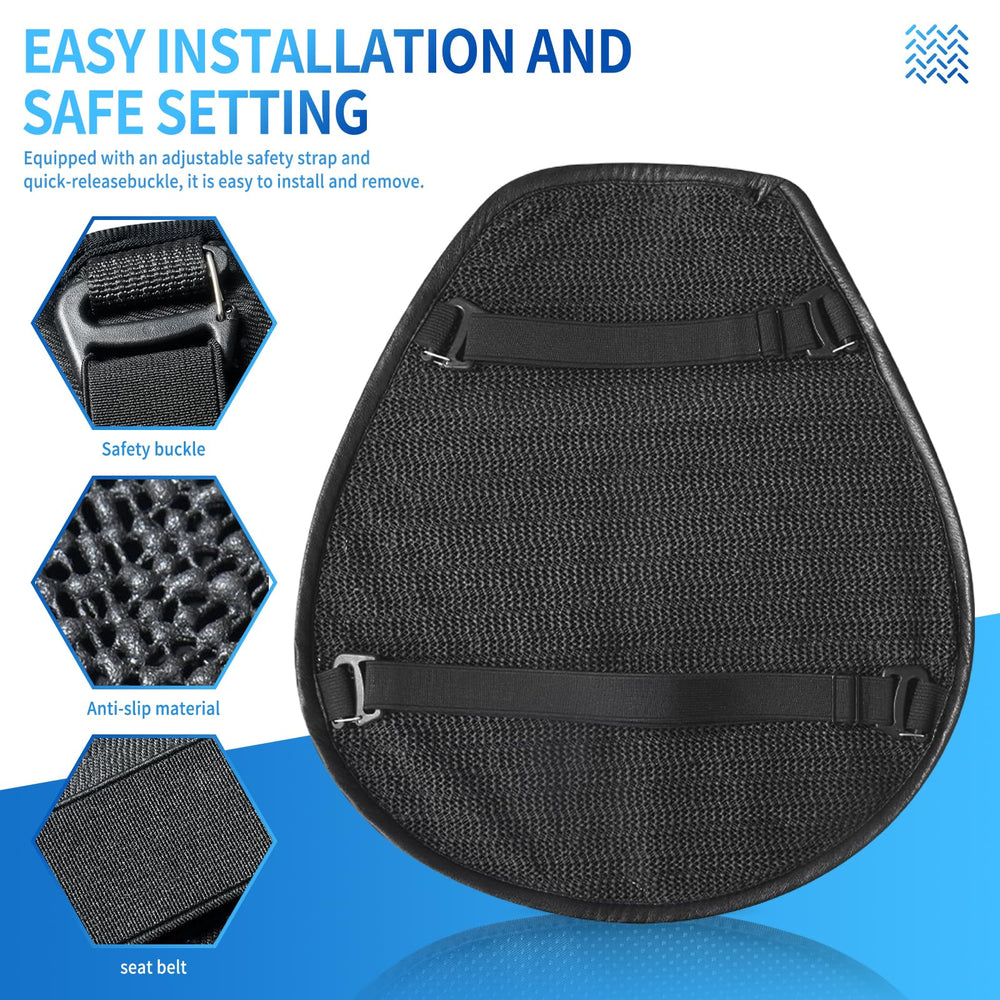 AriKroii in use with rider on road for longer ride comfort