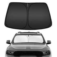 ARISMOTOR front view installed on Durango windshield protecting interior