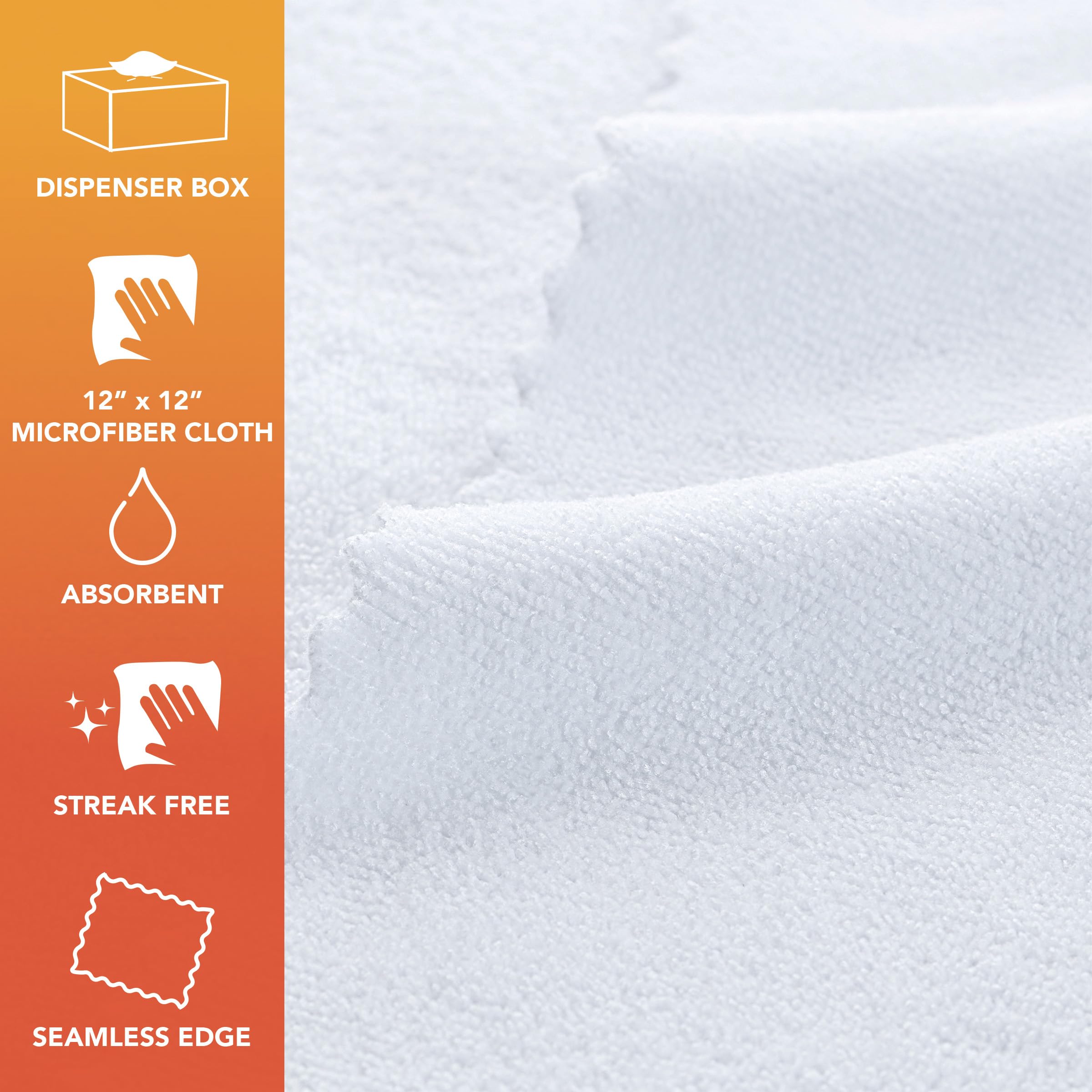 Arkwright Smart Rags close-up of microfiber weave showing deep cleaning channels