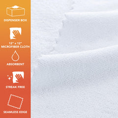 Arkwright Smart Rags close-up of microfiber weave showing deep cleaning channels