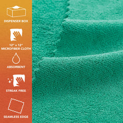 Arkwright Smart Rags folded cloth highlighting lint-free edges and easy grab