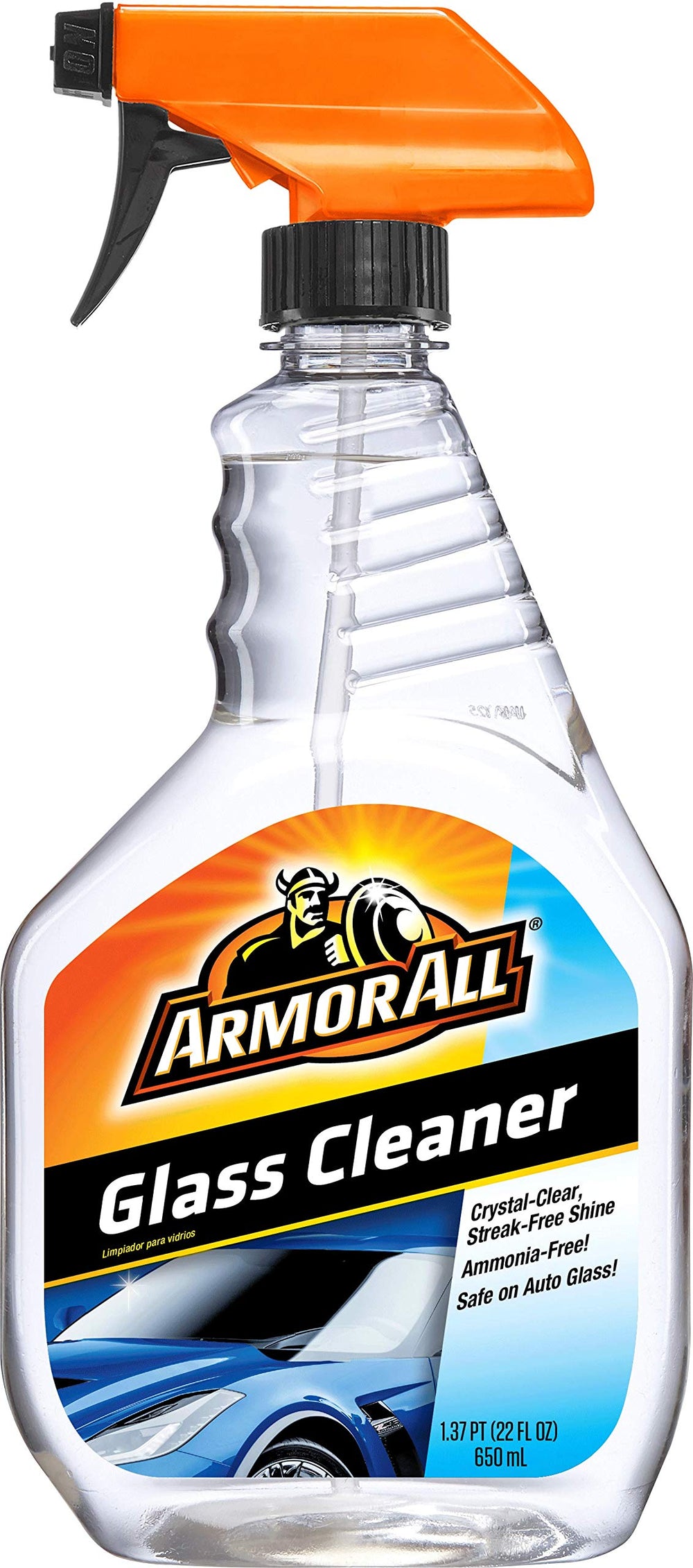 armor all front label showing product name and size for clear identification and choice