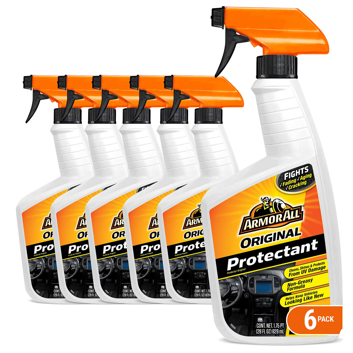 Armor All front bottle packaging showing label and size for quick identification and value