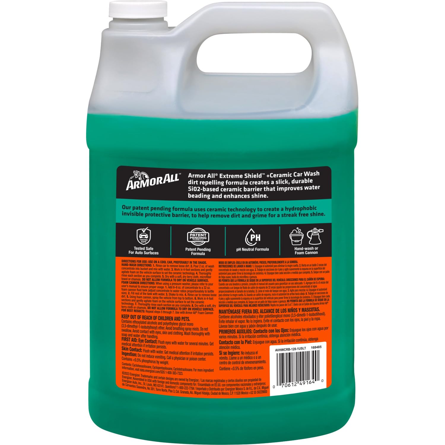 Armor All used in a driveway wash scene showing convenient at-home detailing benefits