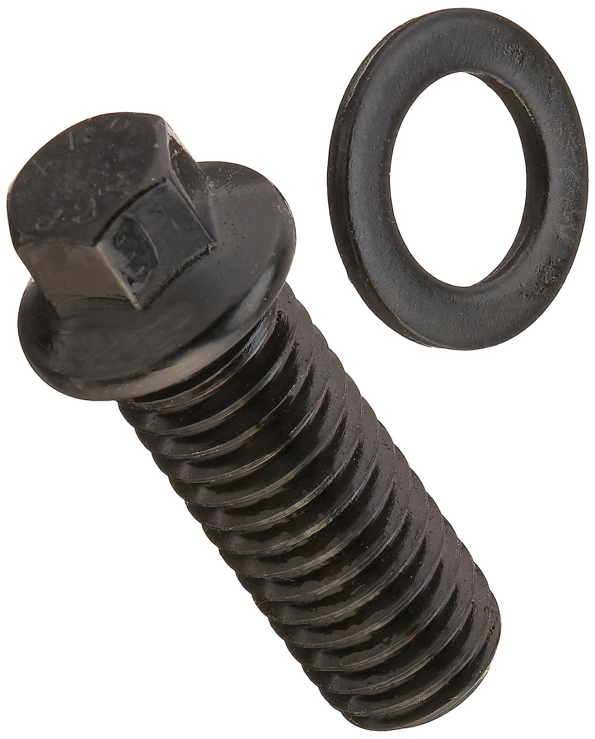 ARP header bolts close-up showing strength and durable black-oxide finish