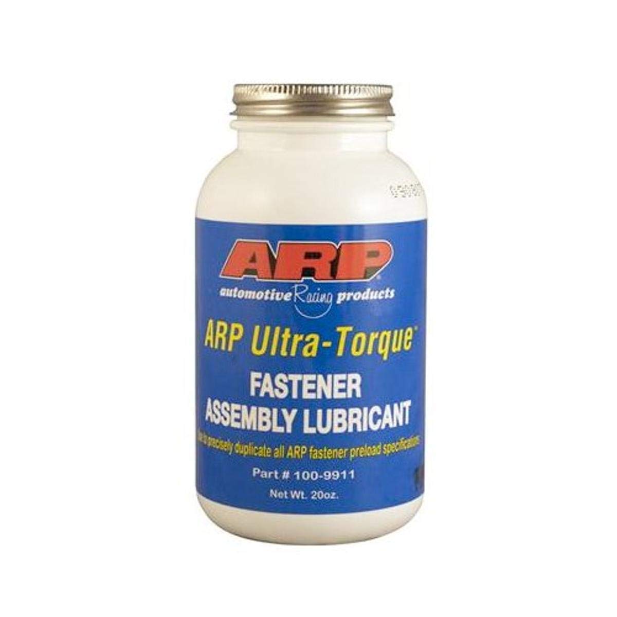 ARP brush-top container front view showing label and convenient applicator for accurate fastener torque