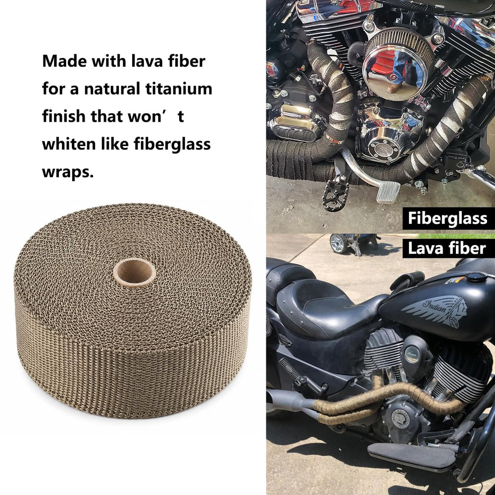 ARTR close-up of titanium fiber texture demonstrating high-temp durability and heat resistance benefit