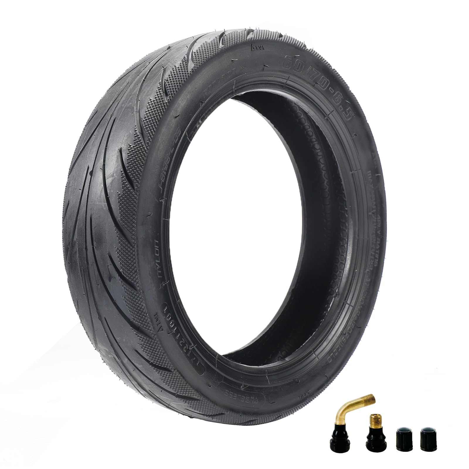 Asecupdat tire front packaging showing model and size, clear compatibility benefit