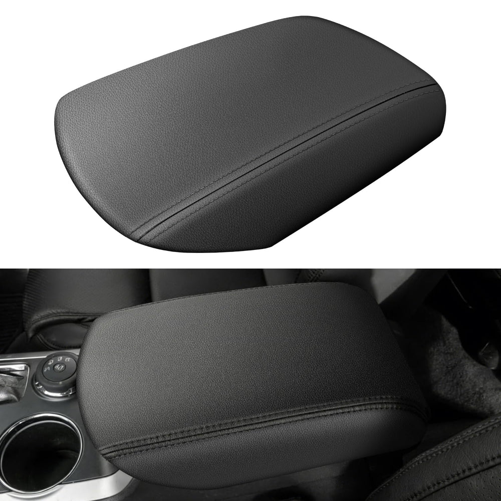 Asgohme front view of center console cover showing snug fit and clean look