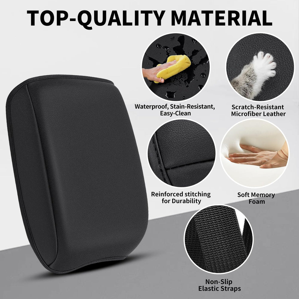 Asgohme in-use photo with driver resting elbow providing added comfort