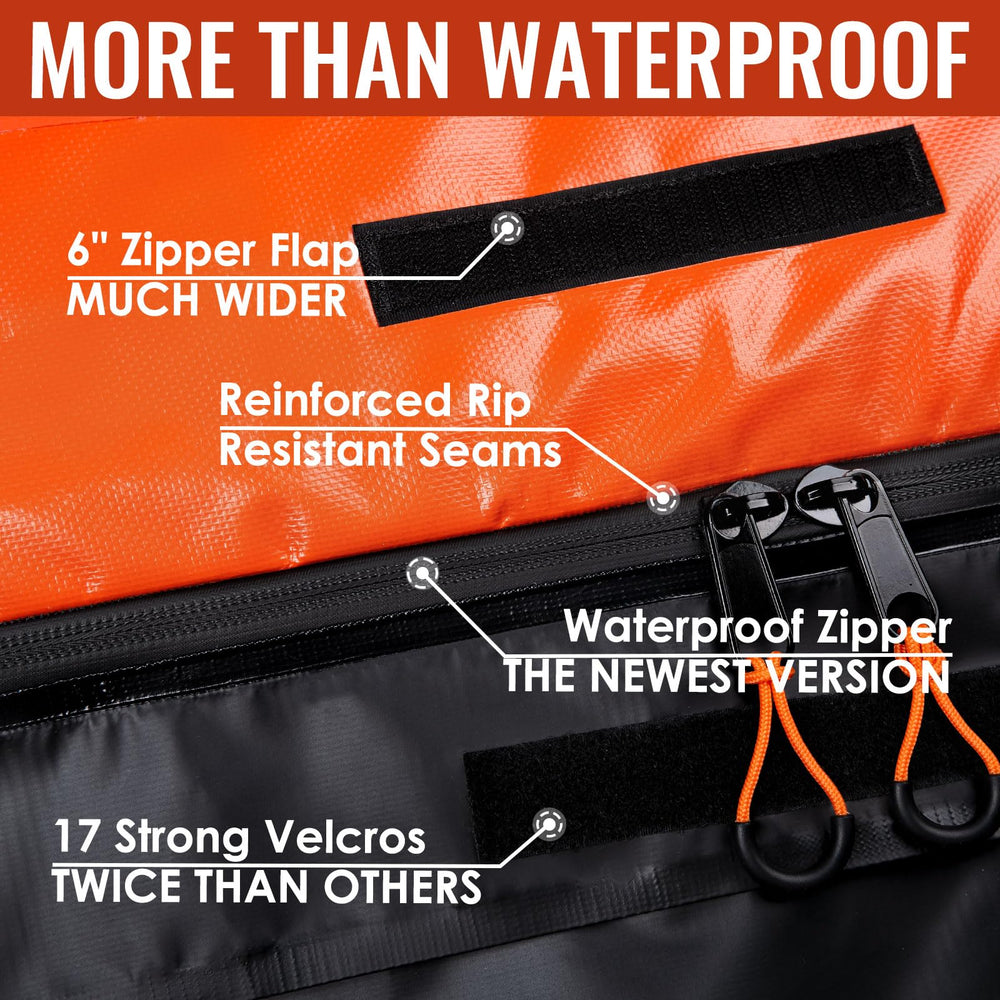 Asinking anti-slip mat and straps arranged to show secure fastening
