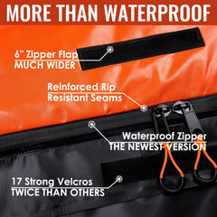 Asinking anti-slip mat and straps arranged to show secure fastening