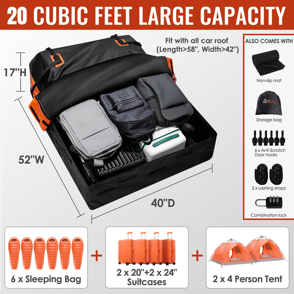 Asinking waterproof zipper with velcro flap protecting contents from rain