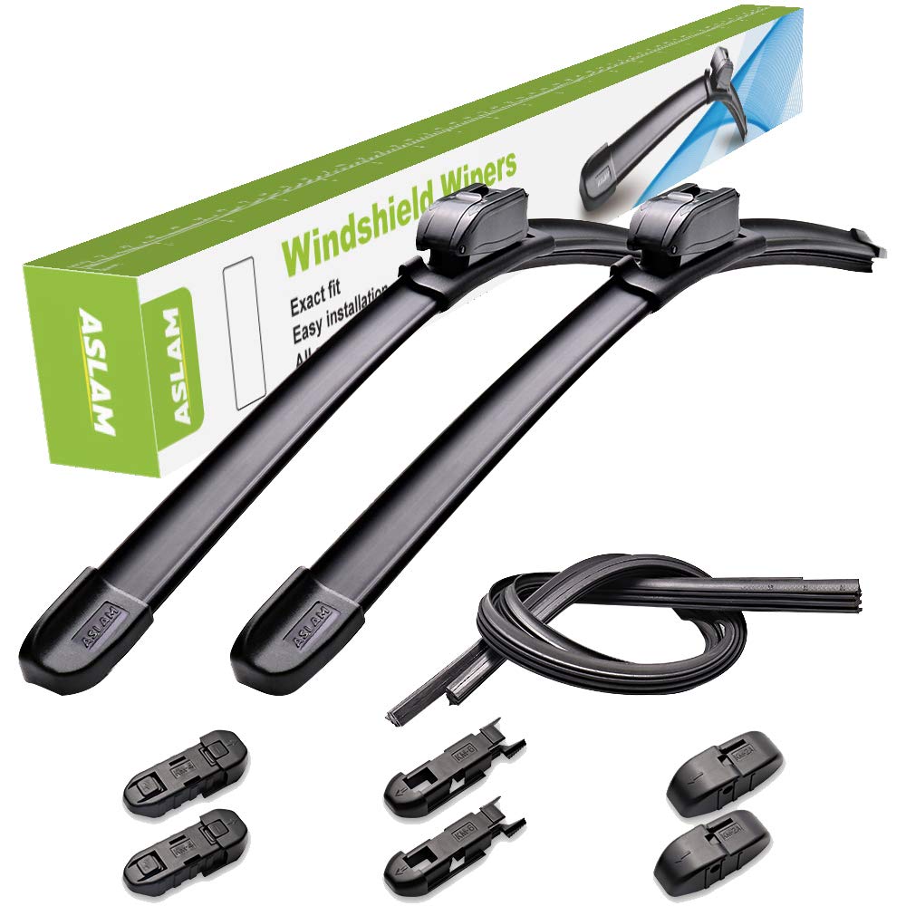 ASLAM front packaging showing blade pair and refills for easy identification and quick setup