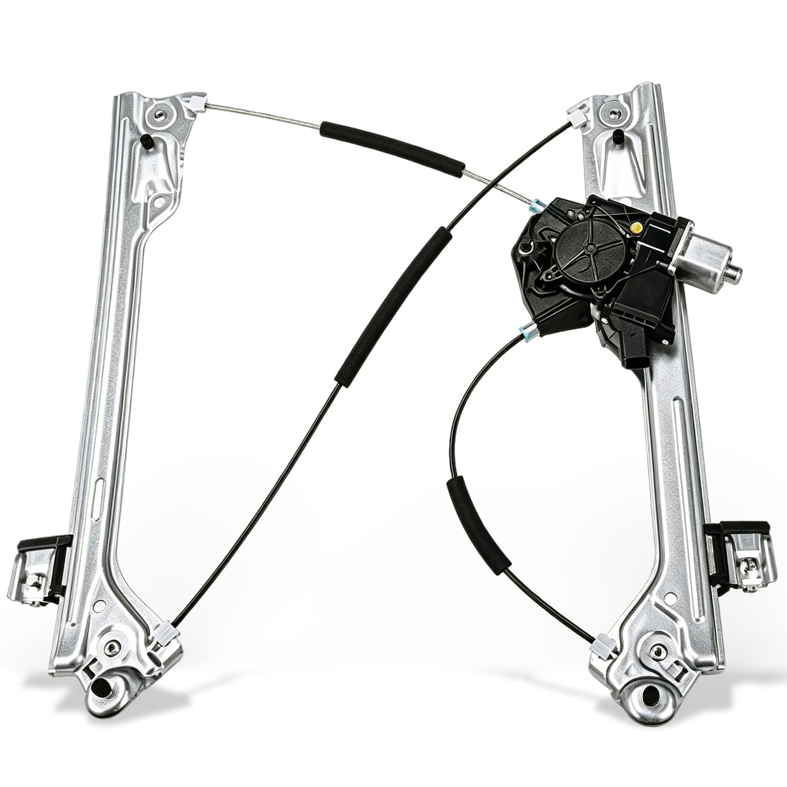 Aspaton front-left regulator showing overall assembly and fitment benefit