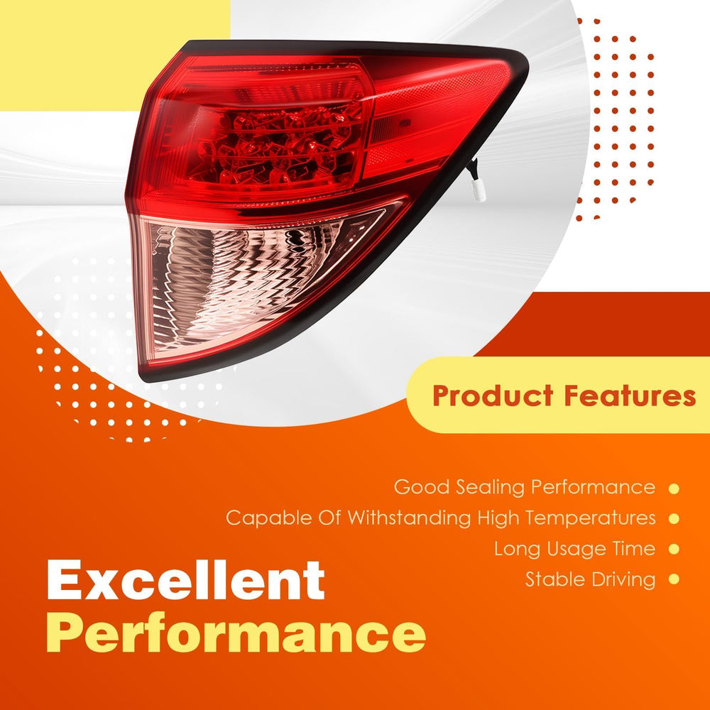 Aspaton tail light next to ruler showing dimensions and correct scale for replacement benefit