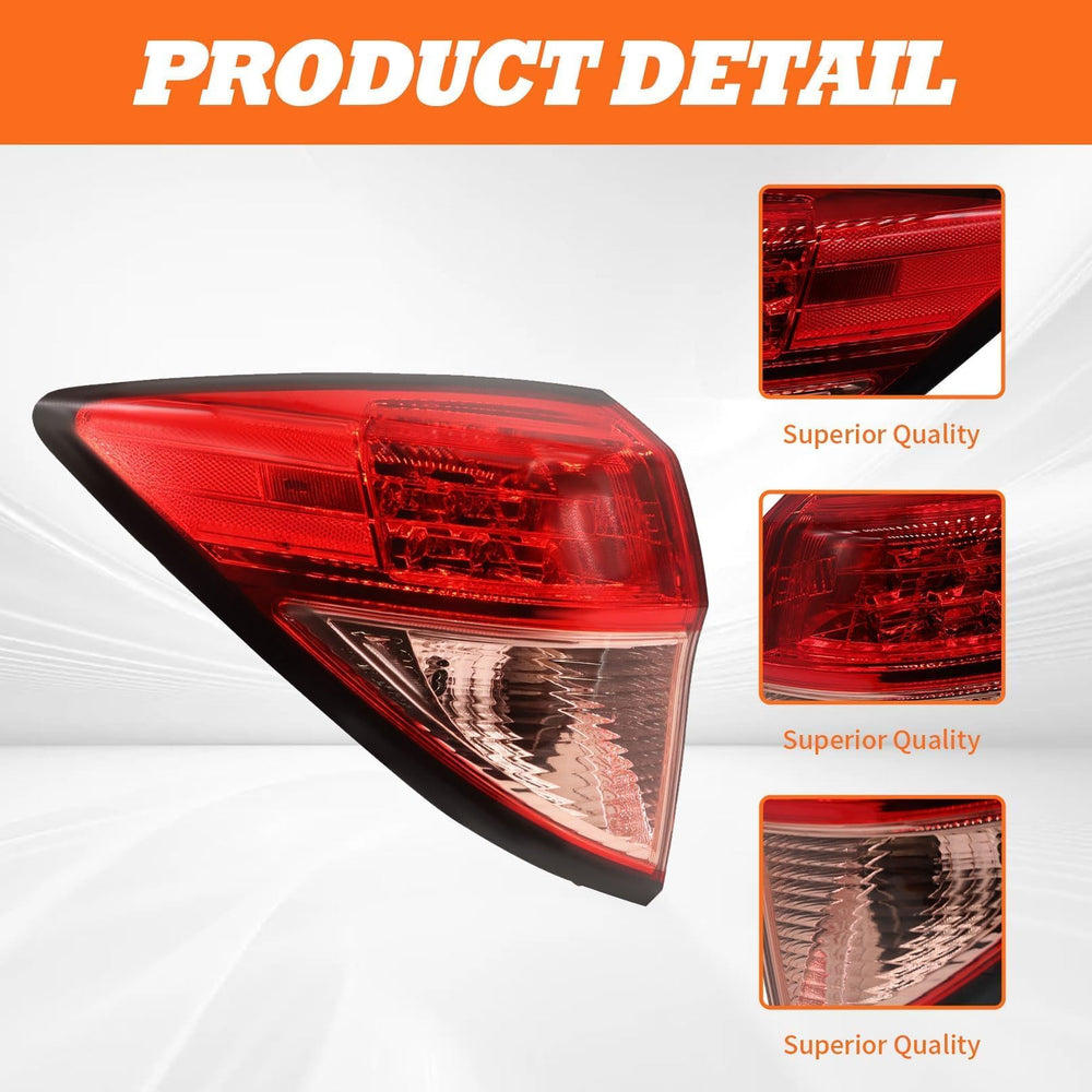 Aspaton tail light backside showing housing and plug for quick installation