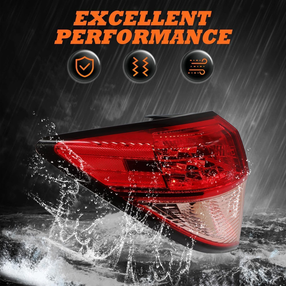 Aspaton tail light in packaging with included single passenger-side unit