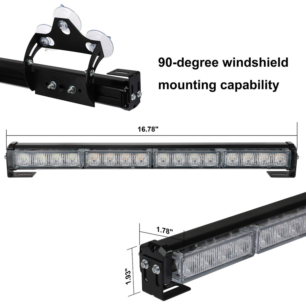 ASPL mounted on dashboard and windshield demonstrating easy installation
