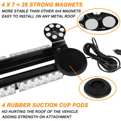 ASPL strong magnet mount with rubber cup showing secure attachment benefit