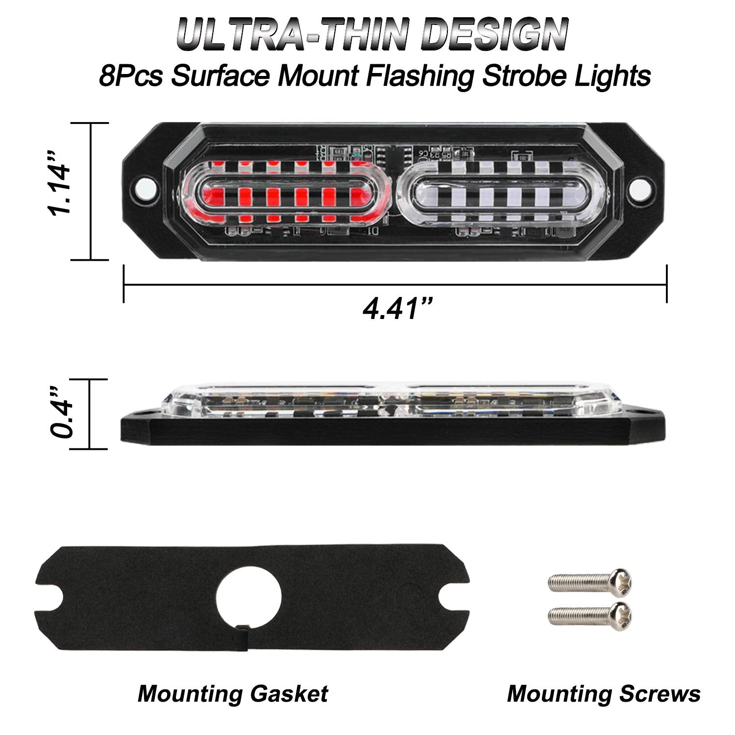 ASPL pod installed on a vehicle grille demonstrating discreet mounting advantage