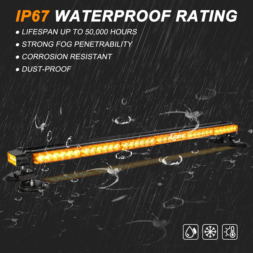 ASPL light bar next to ruler showing 38.5-inch size for fit confirmation