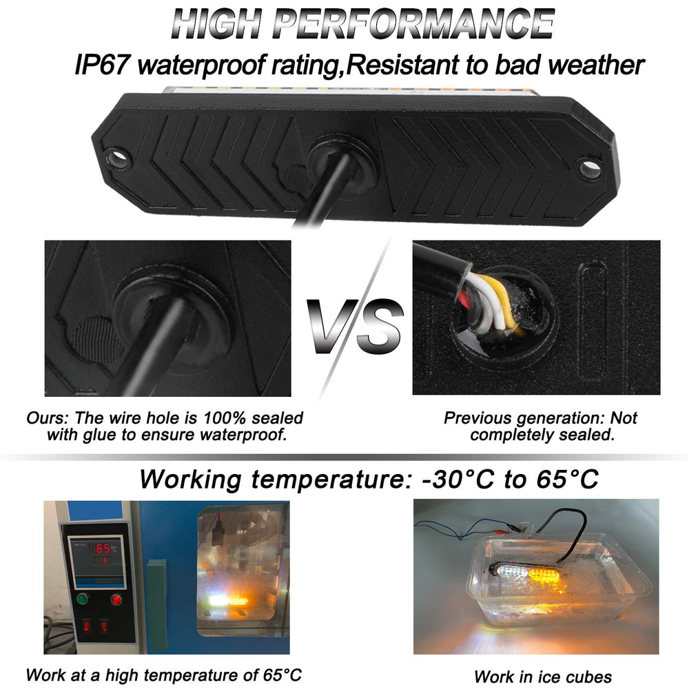 ASPL slim-profile side view illustrating low-profile design for discreet mounting