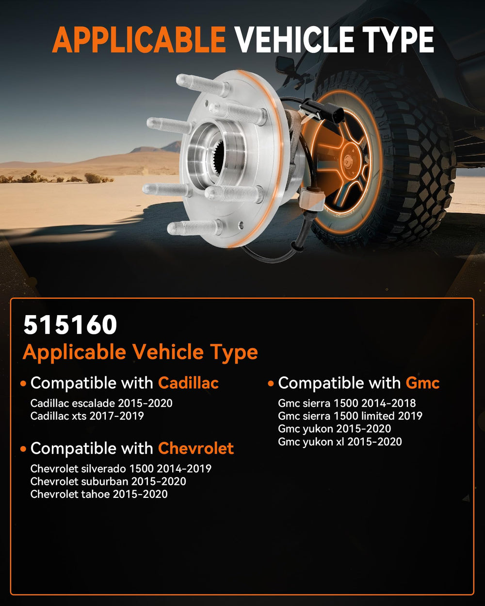 Aspligo installed on vehicle front wheel showing direct-fit replacement advantage
