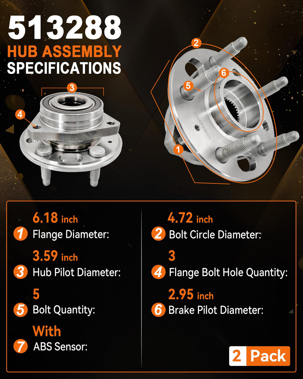 Aspligo rear hub assembly displaying sturdy construction and reliable rotation