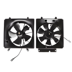 Assembroverse front view of left and right fan assemblies showing fit and finish benefit
