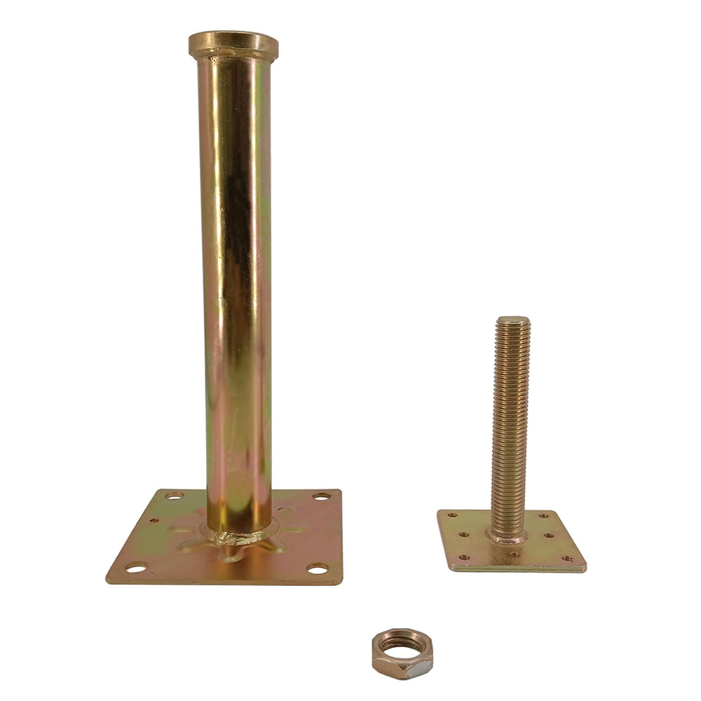 ASTAMOTOR jack supporting a porch beam demonstrating practical use and durability