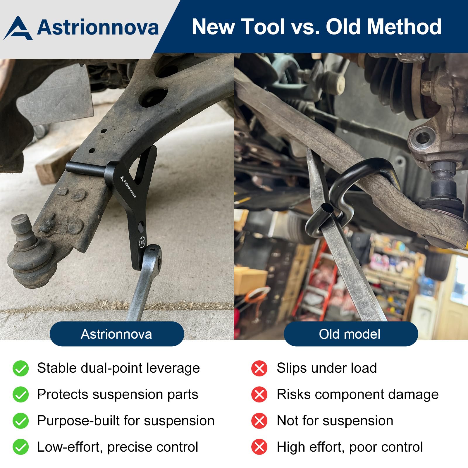 Astrionnova machined finish detail highlighting precision contact surfaces and corrosion resistance