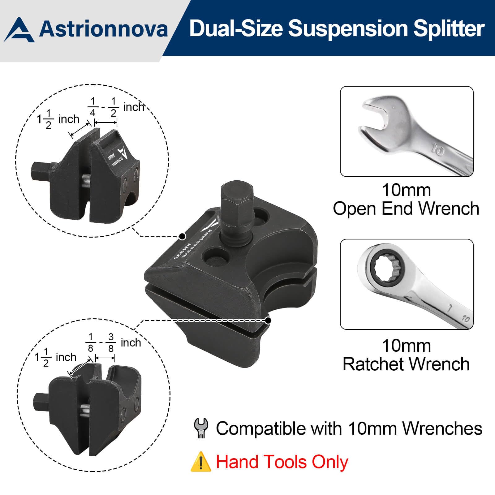 Astrionnova material finish showing heat-treated steel for long-lasting strength