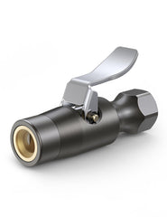 AstroAI front view of air chuck showing lock-on jaws and robust body for secure inflation