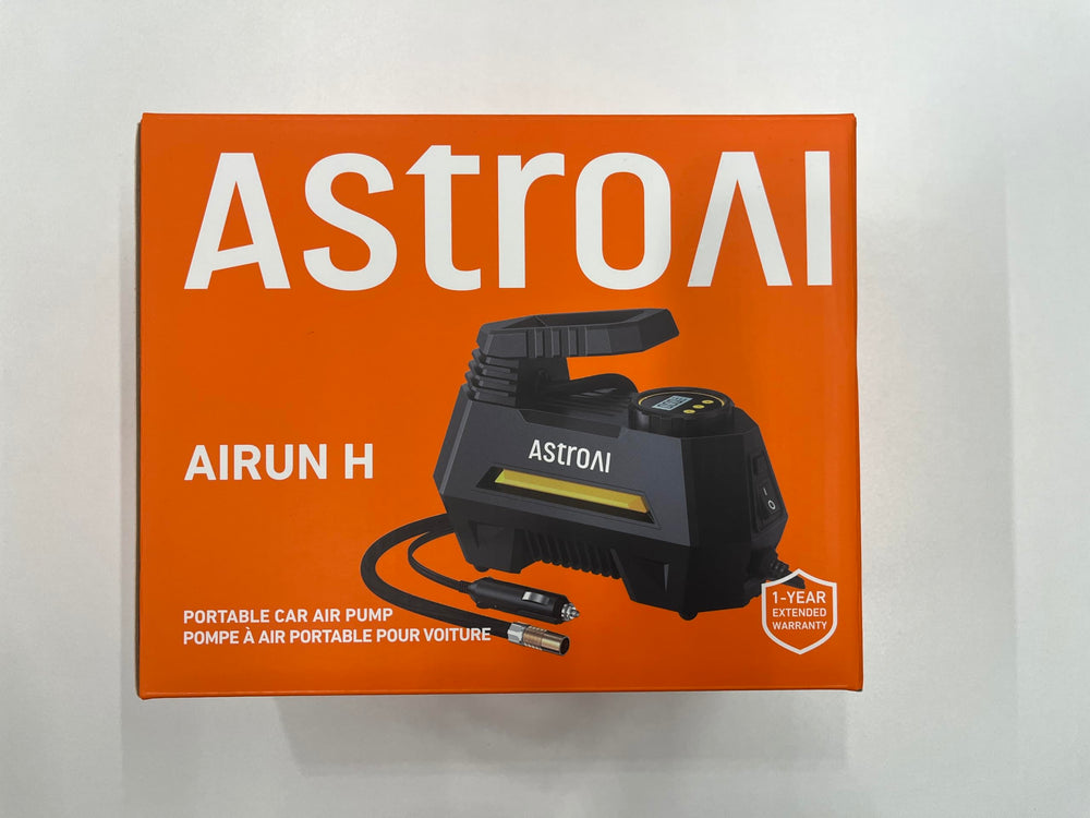 AstroAI AIRUN H accessory kit spread with adapters and needle for versatility