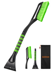 AstroAI front view of brush and scraper showing full tool and benefits