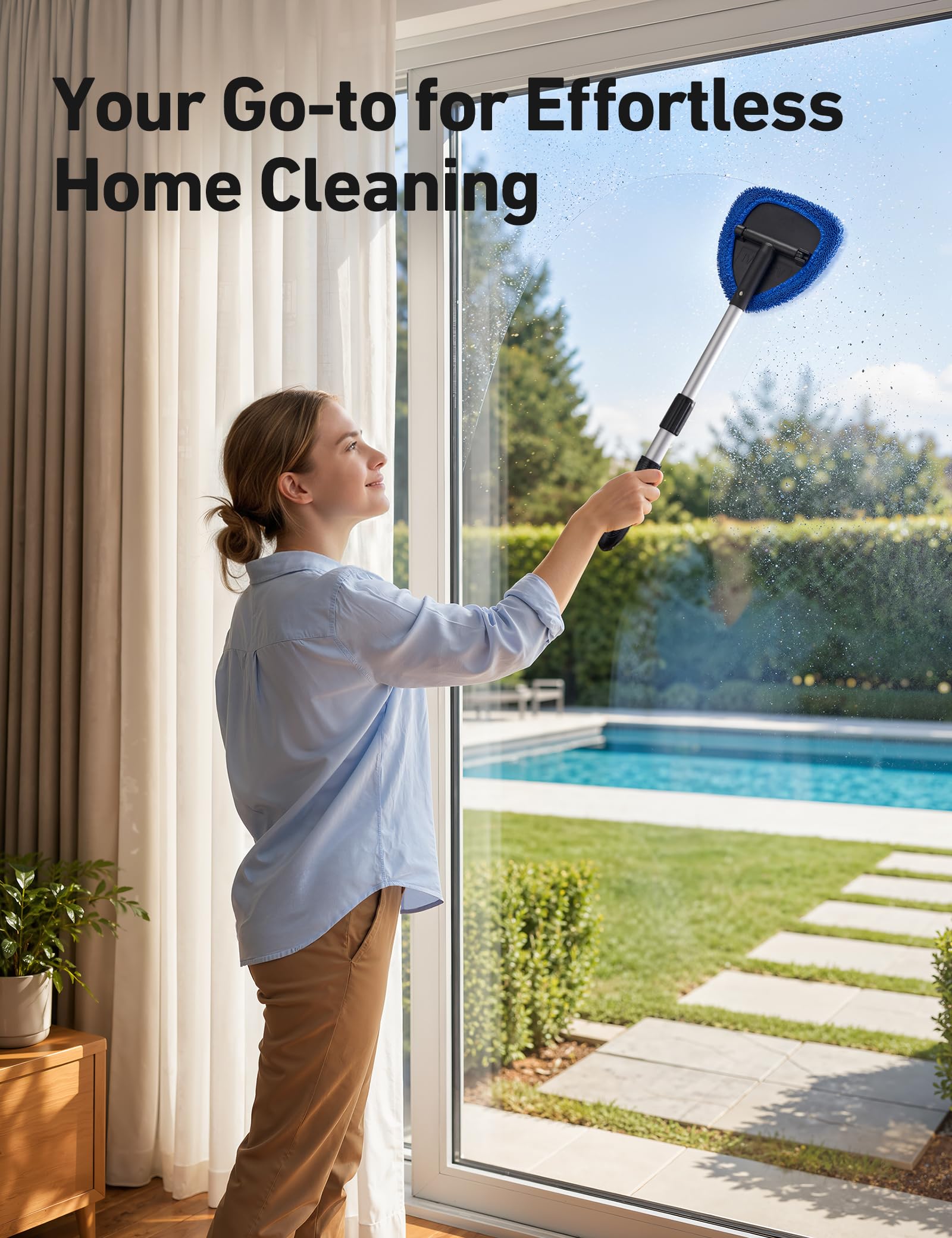 AstroAI held in hand to show compact size and easy handling
