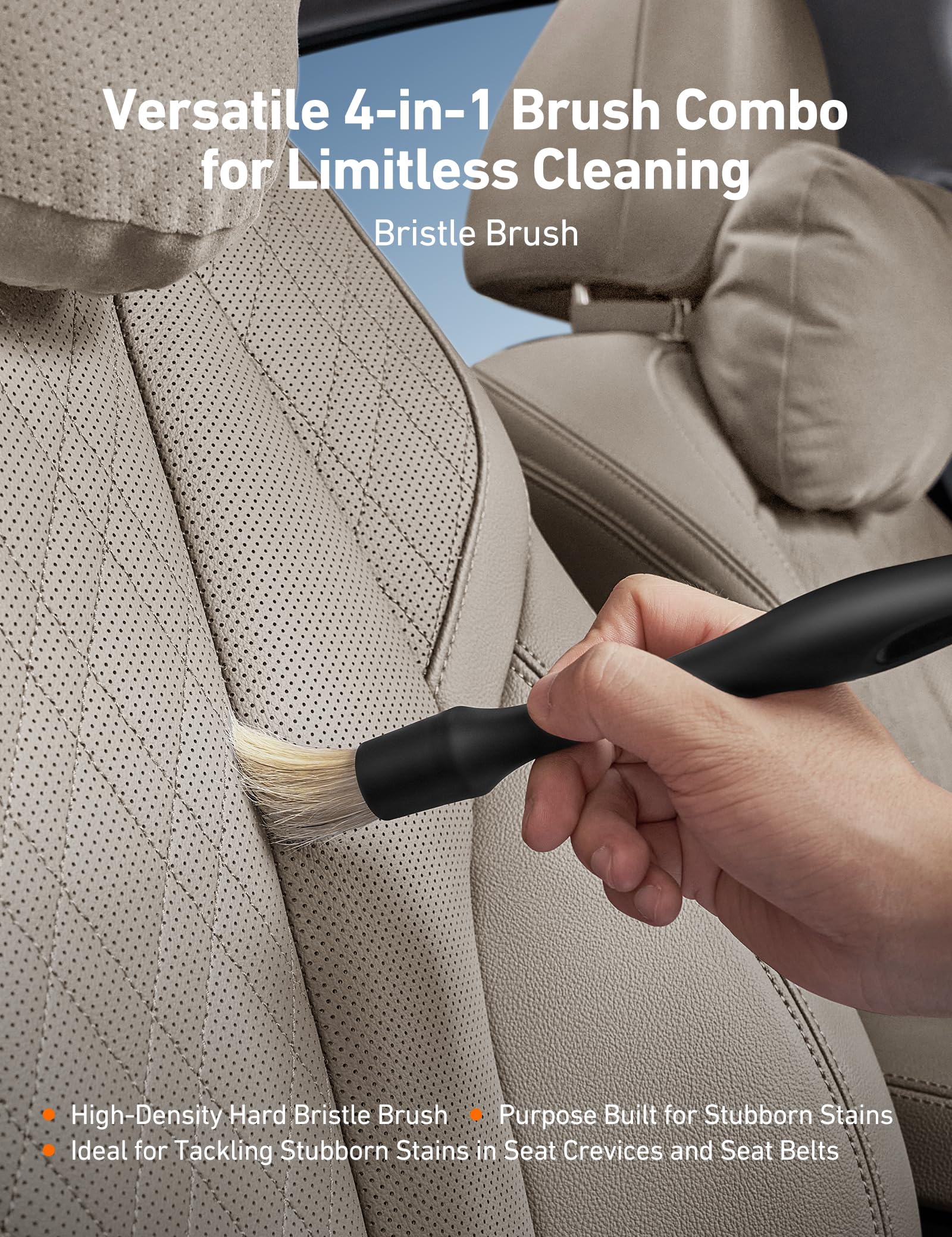 AstroAI AC vent brush cleaning vent slats for dust removal