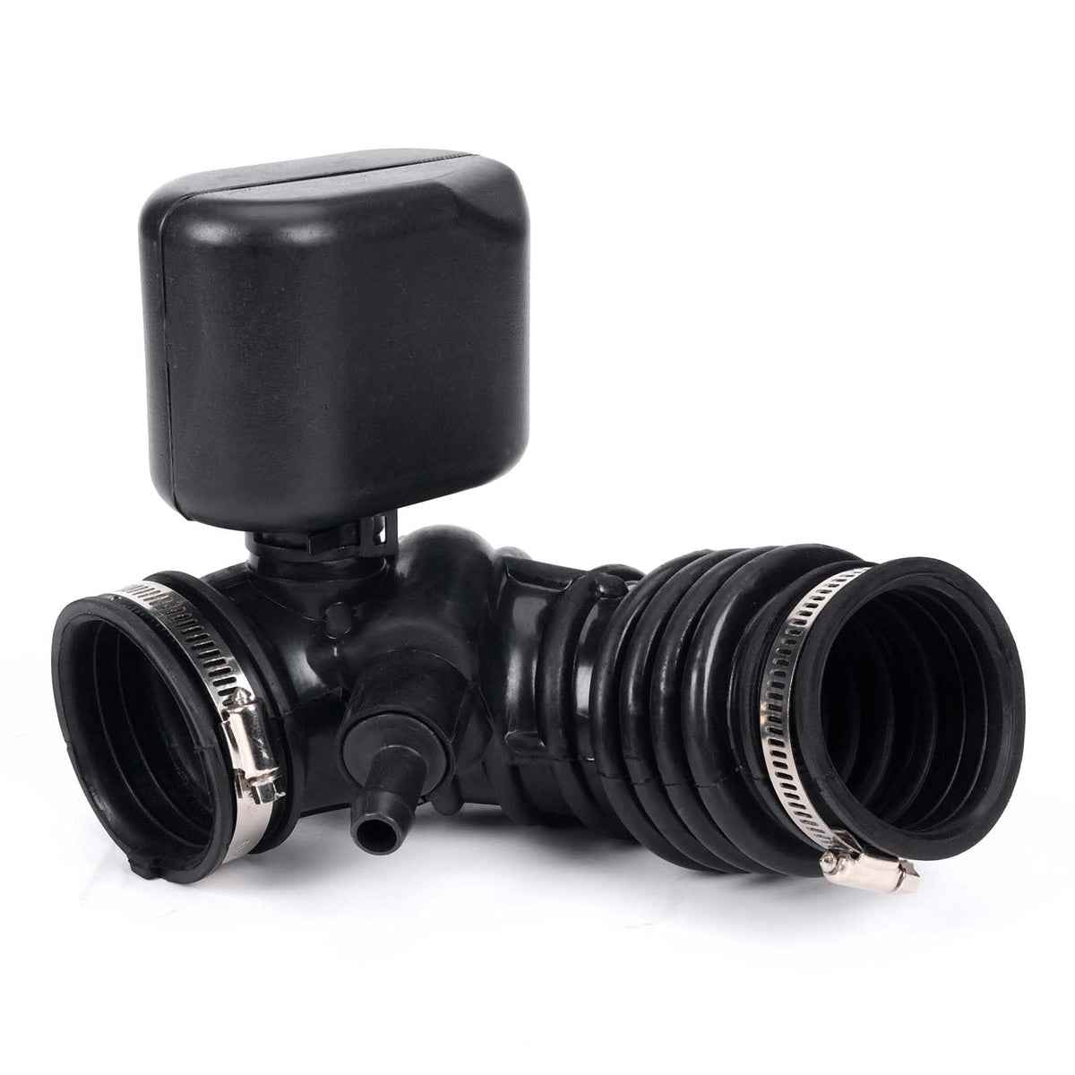 Atesilor front view of intake hose showing shape and mounting fit for easy replacement