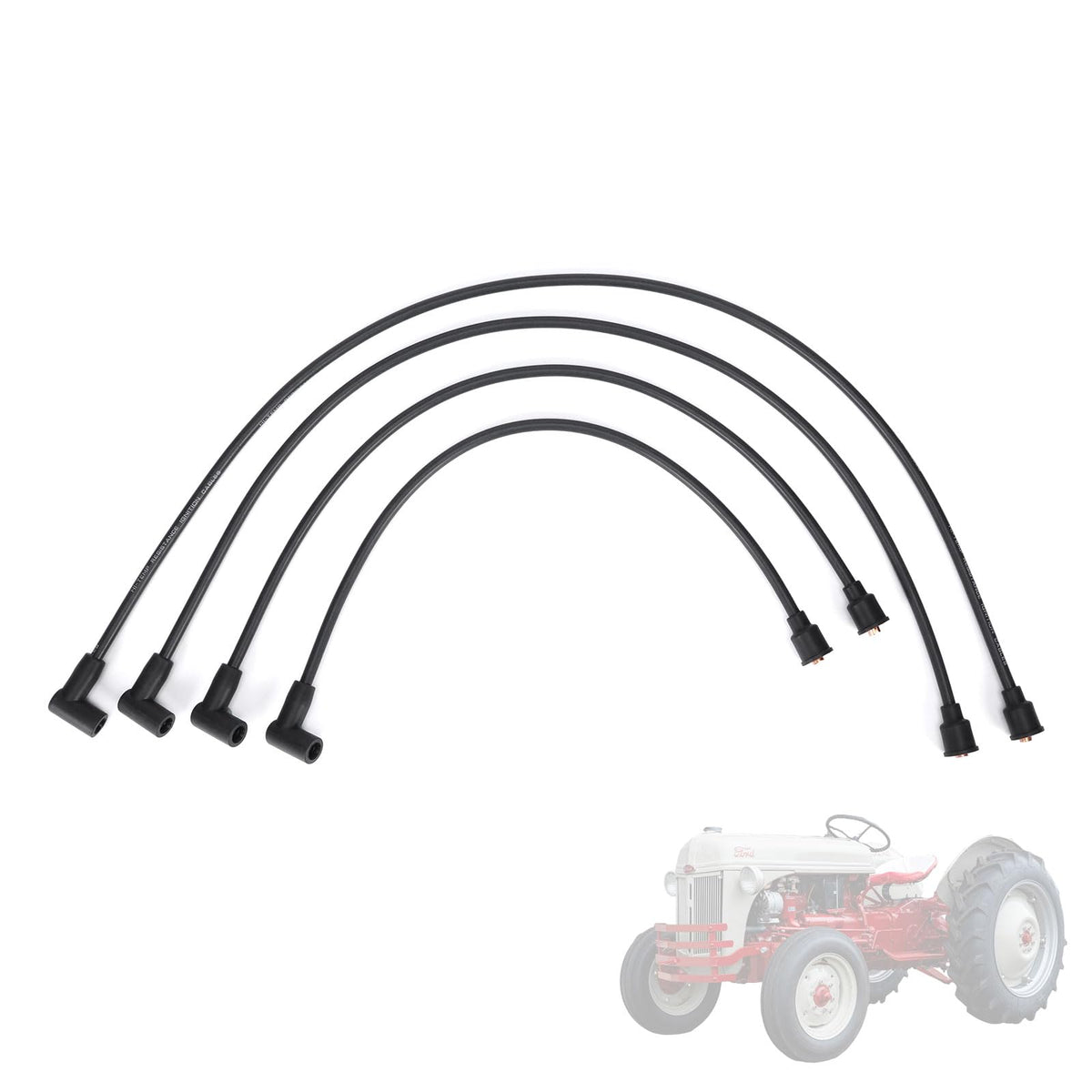 atesilor spark plug wires front packaging showing complete four-wire set and benefits