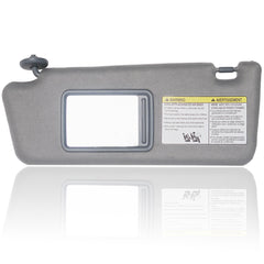 ATPSTOGO left driver visor front view showing clean, factory-style finish and fit