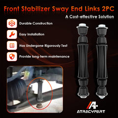 ATRACYPART installed on Silverado suspension restoring steering stability