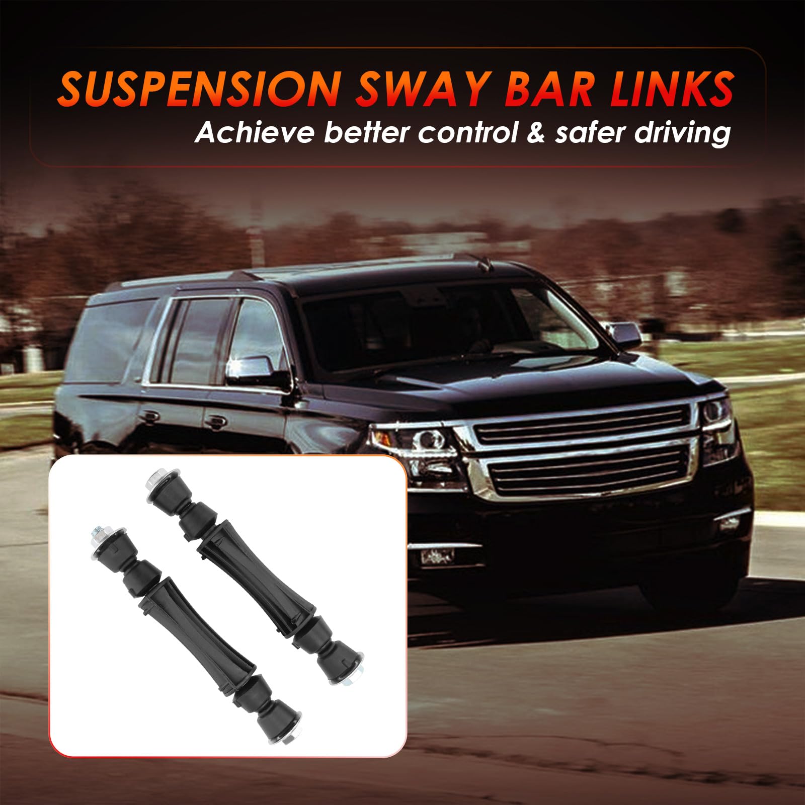 ATRACYPART link in truck on road demonstrating better handling benefit