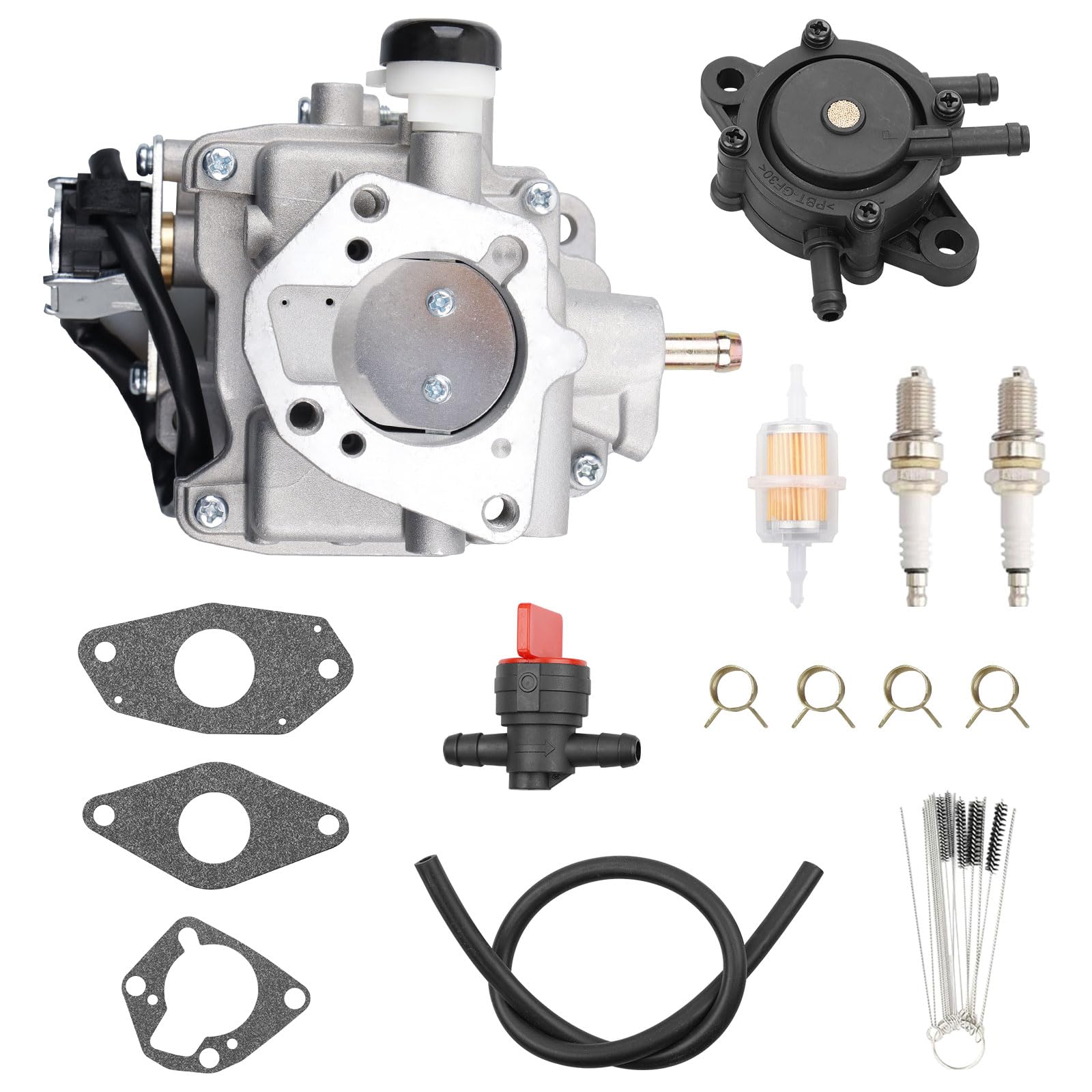 ATRACYPART front view carburetor showing ports and mounting for easy replacement