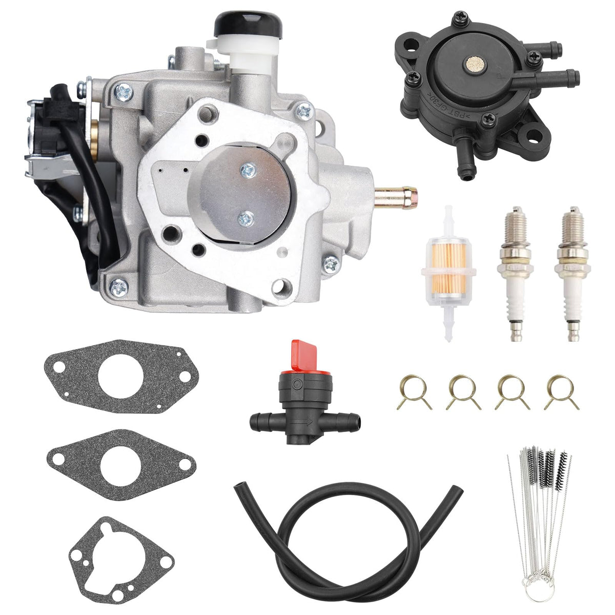ATRACYPART front view carburetor showing ports and mounting for easy replacement